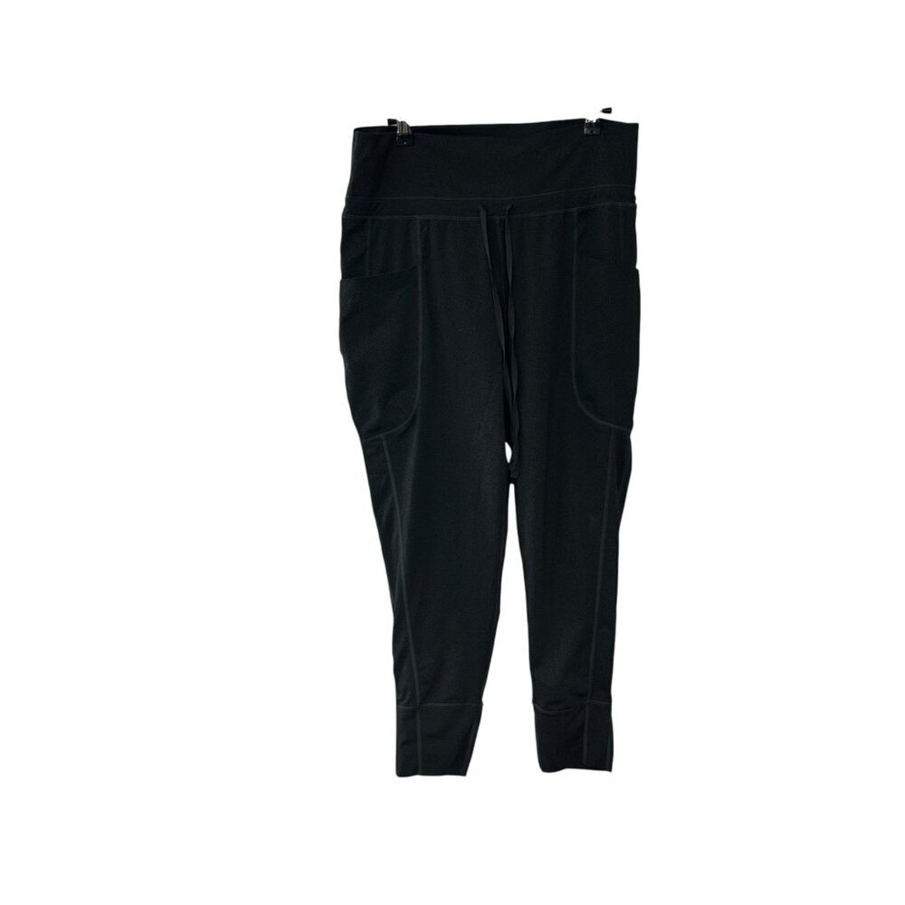 Fabletics Jogger Pants Women’s Size Medium Gray Stretchy Activewear Yoga Gym Run